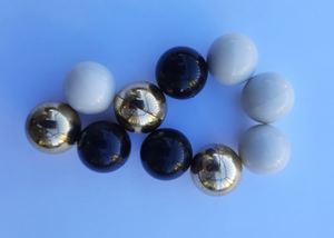 Magnetic marbles - coloured