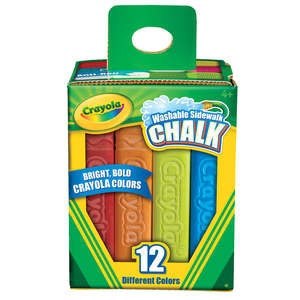 Crayola 12 Sidewalk Chalk