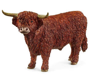Figures Farmyard: Highland Bull - Schleich