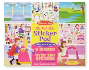 Collage: Princess Castle - Reusable Sticker Set - Melissa & Doug