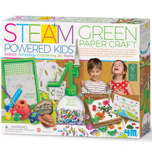 Collage: Paper Craft Set - STEAM/Green 4M