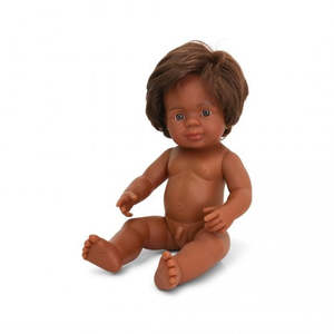 Dolls: Maori/Polynesian Boy 38cm - Miniland Doll