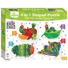 Hungry Caterpillar 4 in 1 Puzzle - Hinkler