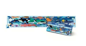 Puzzles: Super Duper Long Ocean Floor Puzzle 60pc - Crocodile Creek