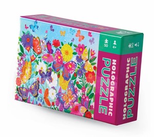Butterflies Holographic Puzzle 50pc - Crocodile Creek
