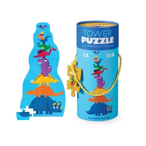 Dino Friends Tower Puzzle 30pc - Crocodile Creek