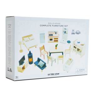 Blocks Accessories: Le Toy Van - Complete Dolls House Furniture Set