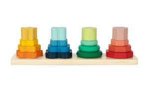 Manipulative Materials: Shape Sorter Tower - hi Pando
