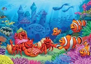 Clown Fish Greeting 60pc Puzzle - Cobble Hill