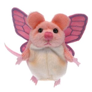 Storytelling: Pink Butterfly Mouse Finger Puppet - The Puppet Company