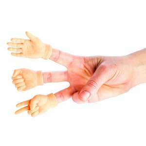 Storytelling: Fun Finger Puppets 3pc - Paper, Scissors, Rock