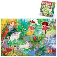 Magical Friends Foil Puzzle 60pc - Crocodile Creek