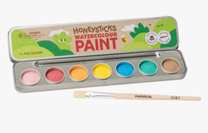 Honeysticks Natural Watercolour Paints 7pk
