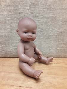 Dolls: Doll - Girl Tan 32cm Miniland