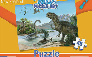 Puzzles: NZ Dinosaurs 45pc Boxed Puzzle - Southern Skies
