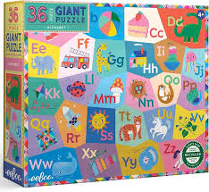 Puzzles: Alphabet Giant Floor Puzzle 36pc - eeBoo