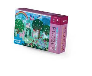 Sparkling Unicorns Holographic Puzzle 50pc - Crocodile Creek