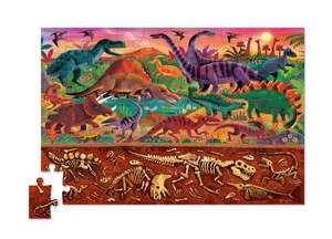 Puzzles: Dinosaurs Holographic Puzzle 50pc - Crocodile Creek