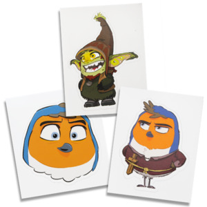 Sticker Button Badge Combo: Arkenwood Arsenal