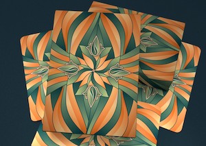 Kickstarter: No.7 Playing Cards, Alpine Honey