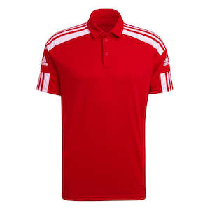 Adidas Squadra Polo - Power Red / White - Adult