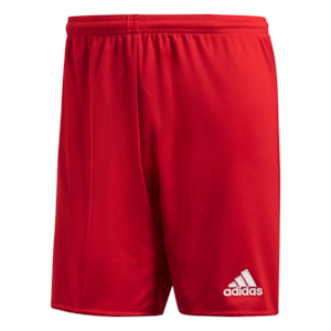 Adidas Shorts: Adidas Parma Short - Power Red / White - Adult