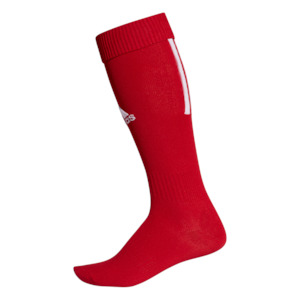 Adidas Socks: Adidas Santos Football Sock - Power Red / White