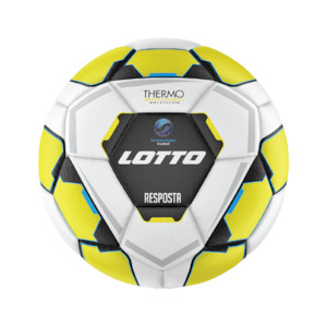 Lotto VTB Resposta Football - Safety Yellow / Black / Blue - White