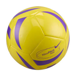 Nike Pitch Football - White / Yellow / Fierce Purple