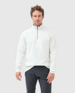 Corporate Apparel: Rodd and Gunn Alton Ave Sweat - Ice Grey Marle