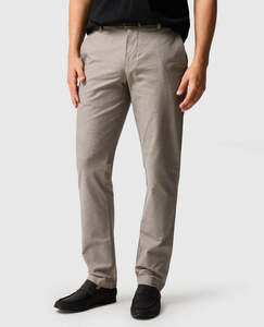 Gunn Chino Straight Pants: Gunn Chino Straight Pant - Latte
