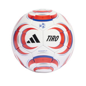 Adidas Tiro Competition Ball - White / Black / Lucid Red