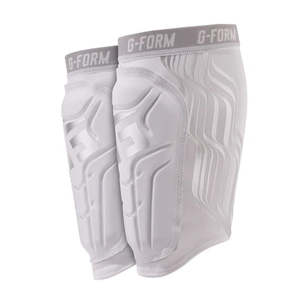 Shinpads: G-Form - V2 Shin Guard - White / Platinum - Youth