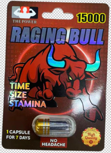 Sex Toys: Raging Bull Men’s Vitality Formula – Natural Performance Support
