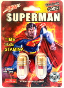 Sex Toys: Superman Male Enhancement Capsule TWIN PACK