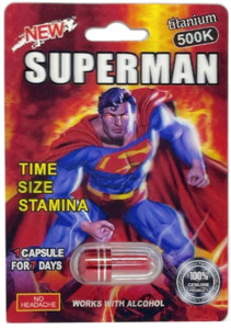 Sex Toys For Couples: Superman Male Enhancement Capsule