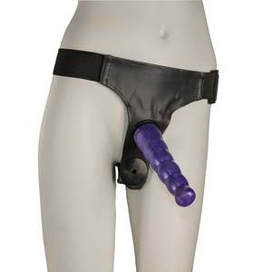 Strap-On Play - Double Dildo Female Harness