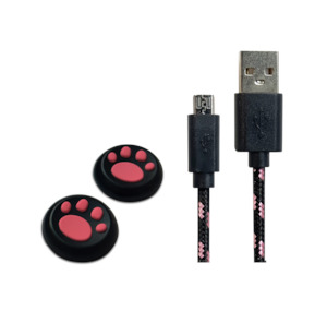 Playstation: Playmax Pink Taboo PS4 Play & Charge Elite Kit