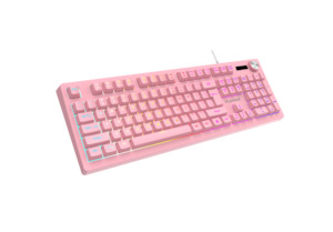 PLAYMAX PINK TABOO RGB KEYBOARD