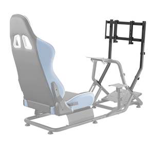 Playmax Classic Racing Simulator Cockpit & Monitor Mount Bundle