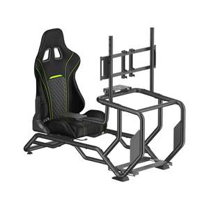 Simuation: Playmax Racing Cockpit Simulator Seat with Monitor Mount