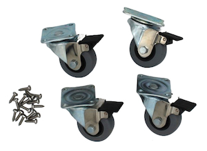 Products: Swivel & Brake 50mm Castors - Set of 4 - Play‘n’Learn – Educational Resources
