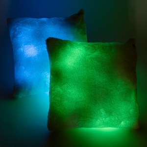 Sensory Fibre Optic Square Cushions (2pcs) - Play‘n’Learn – Educational Resources