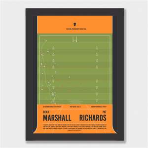 Benji's magic flick pass!