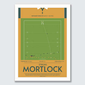 Frontpage: Stirling Mortlock's great big intercept! 2003 World Cup.