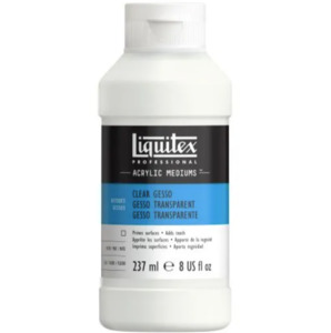 Rock Art Painting Supplies: Liquitex Clear Professional Gesso Acrylic Mediums (237ml)