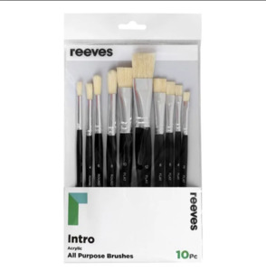 Reeves Intro Brush Sets (10pcs)