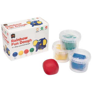 EC Fun Dough Rainbow Set 4 X 80gm