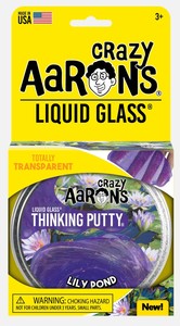 Reduce Stress: CRAZY AARON'S PUTTY - Liquid Glass Lily Pond, 10cm