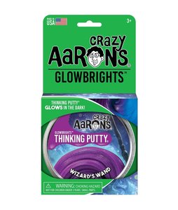 Reduce Stress: CRAZY AARON'S PUTTY - Wizard Wand Glow Putty